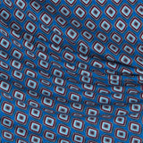 Viscosa Étnica Rombos Azul - Ribes y Casals