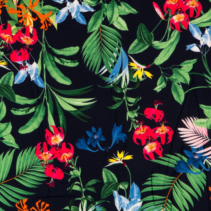 Viscosa Exotic Navy - Ribes y Casals