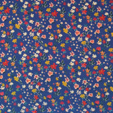 Viscosa Floral Azul - Ribes y Casals