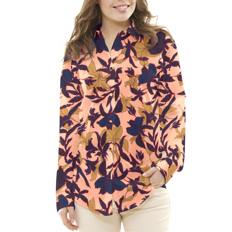 Viscosa Floral Maquillaje - Ribes y Casals