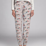 Viscosa Floral Rosa Claro - Ribes y Casals