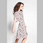 Viscosa Floral Rosa Claro - Ribes y Casals