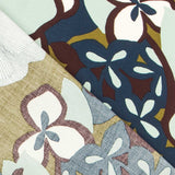 Viscosa Floral Verde Militar - Ribes y Casals