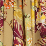 Viscosa Floral Verde Oliva - Ribes y Casals