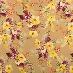 Viscosa Floral Verde Oliva - Ribes y Casals