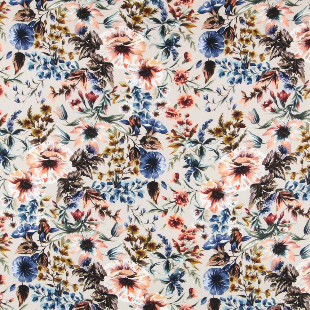 Viscosa GaguGin Floral - Ribes y Casals