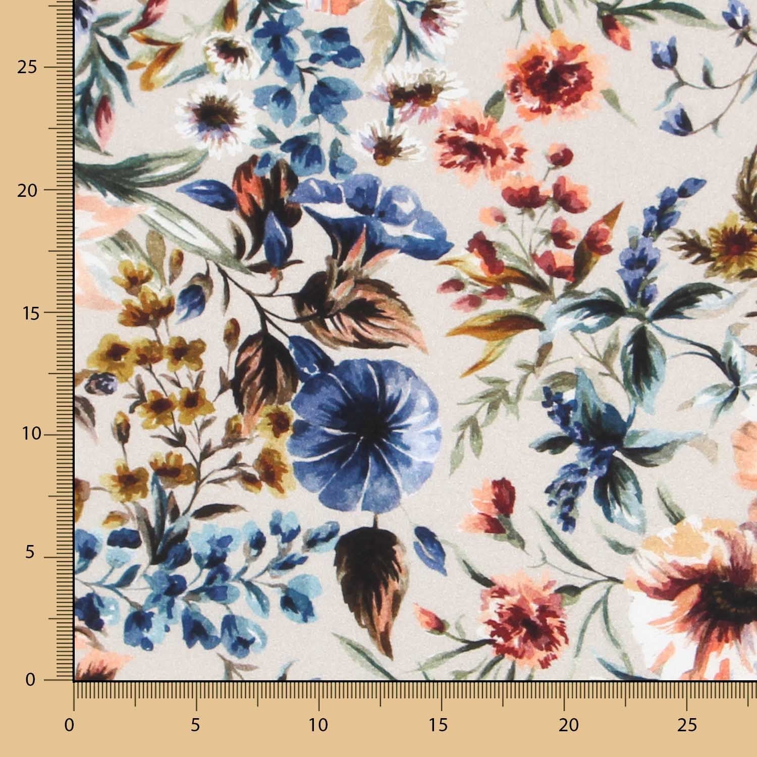 Viscosa GaguGin Floral - Ribes y Casals