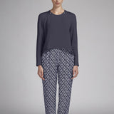 Viscosa Geométrica Azul Marino - Ribes y Casals