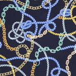 Viscosa Hermés Azul Noche - Ribes y Casals