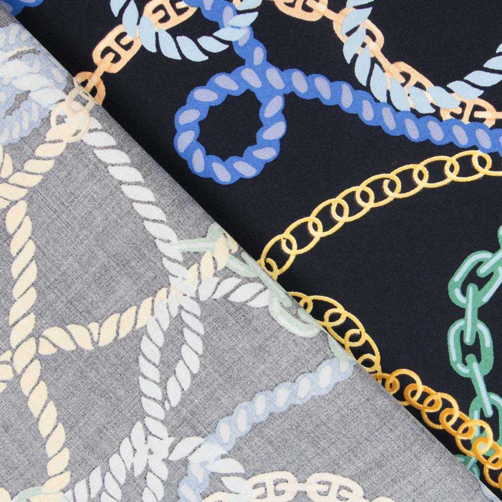 Viscosa Hermés Azul Noche - Ribes y Casals