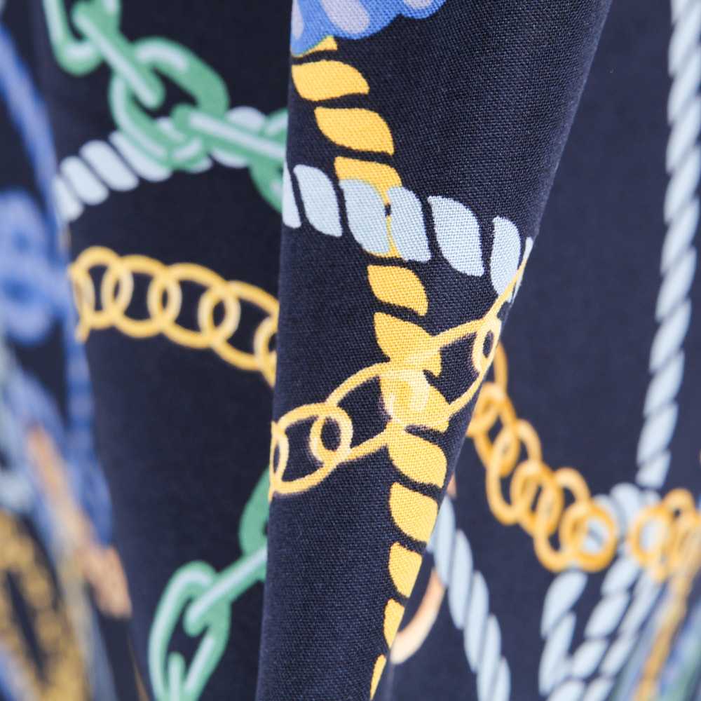 Viscosa Hermés Azul Noche - Ribes y Casals