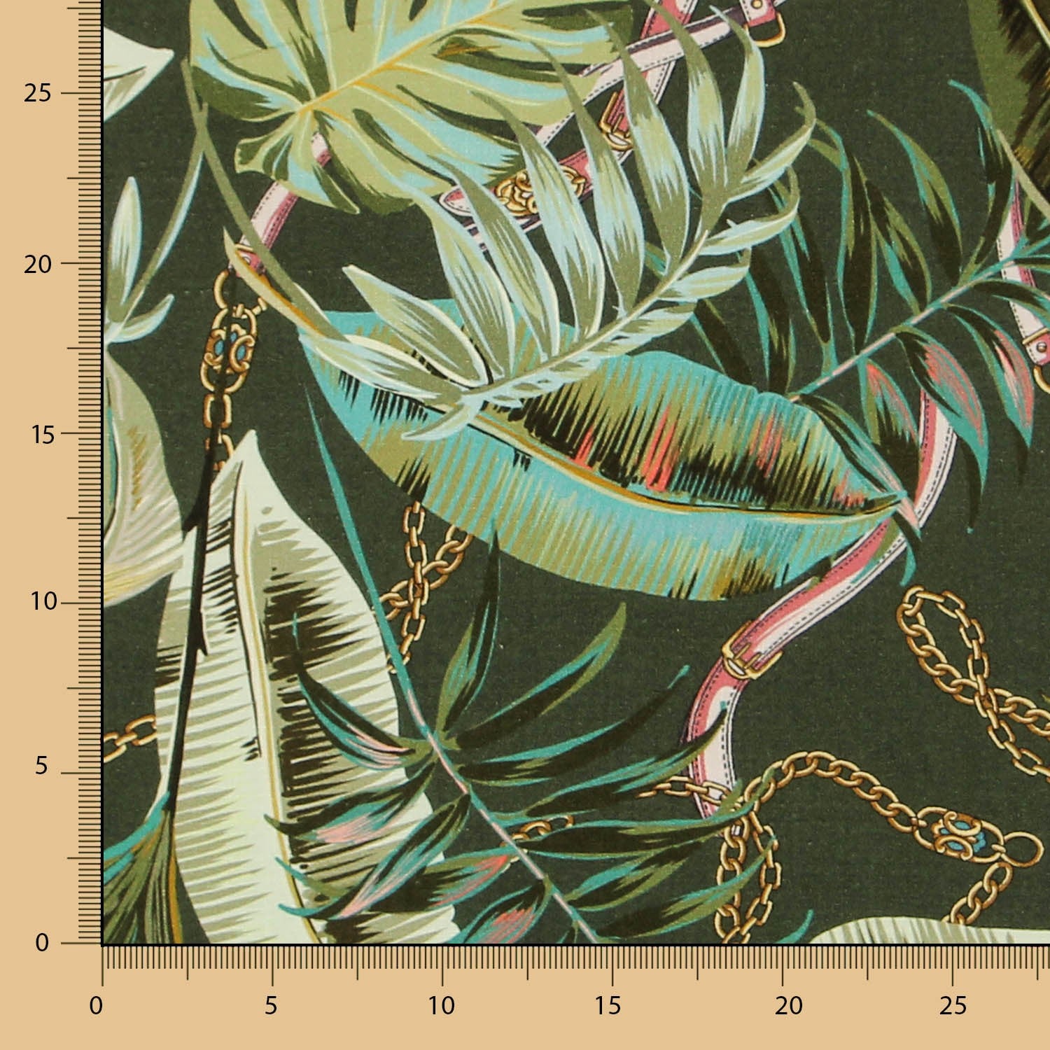 Viscosa Hermés Tropical Verde - Ribes y Casals