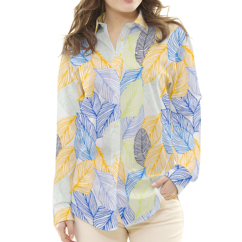 Viscosa Hojas Multicolor - Ribes y Casals