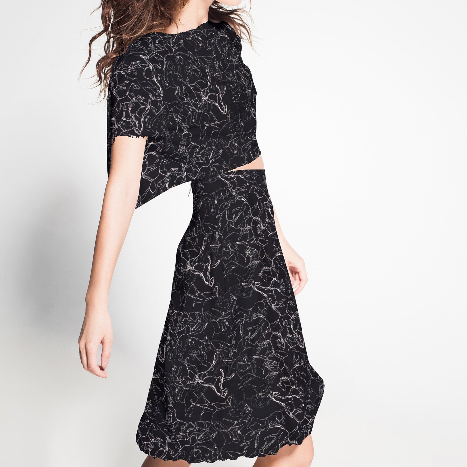 Viscosa Horse Negra - Ribes y Casals