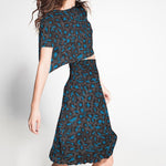 Viscosa Leopardo Azul - Ribes y Casals