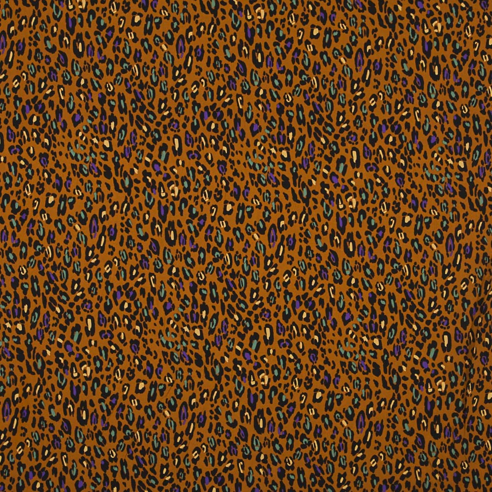 Viscosa Leopardo Marrón - Ribes y Casals