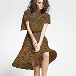 Viscosa Leopardo Marrón - Ribes y Casals