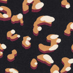 Viscosa Leopardo Negra - Ribes y Casals