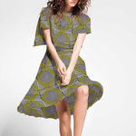 Viscosa Listas Negra Amarilla - Ribes y Casals