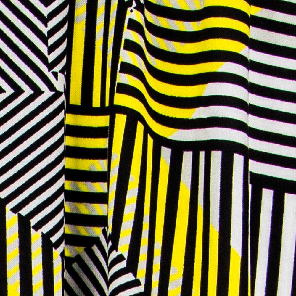 Viscosa Listas Negra Amarilla - Ribes y Casals
