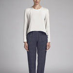 Viscosa Lunares Fondo Navy - Ribes y Casals