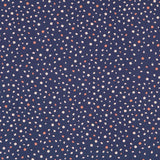Viscosa Motas Azul Marino - Ribes y Casals