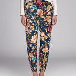 Viscosa Noche Floral Navy - Ribes y Casals