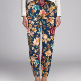 Viscosa Noche Floral Navy - Ribes y Casals