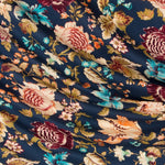 Viscosa Noche Floral Navy - Ribes y Casals