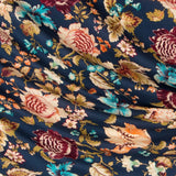 Viscosa Noche Floral Navy - Ribes y Casals