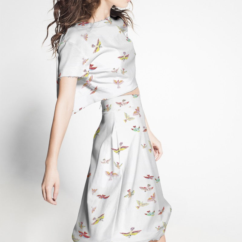 Viscosa Pájaros Multicolor - Ribes y Casals