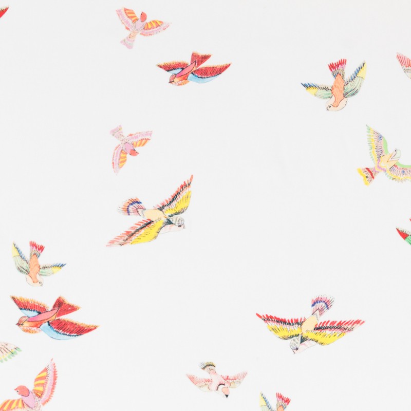 Viscosa Pájaros Multicolor - Ribes y Casals