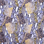 Viscosa Estampada Leopardo Gris - Ribes y Casals