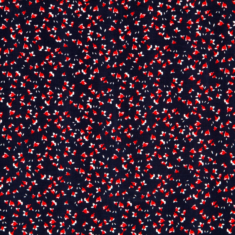 Viscosa Petálos Navy - Ribes y Casals