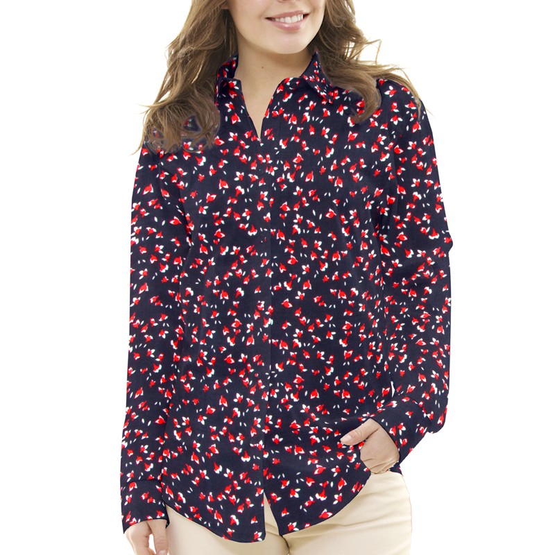 Viscosa Petálos Navy - Ribes y Casals