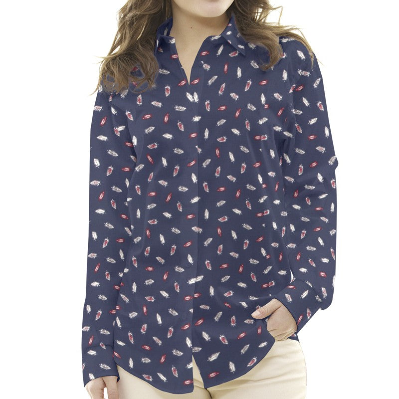 Viscosa Plumas Azulina - Ribes y Casals