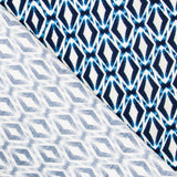 Viscosa Rombos Azulón - Ribes y Casals