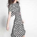 Viscosa Rombos Negro - Ribes y Casals