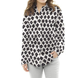 Viscosa Rombos Negro - Ribes y Casals