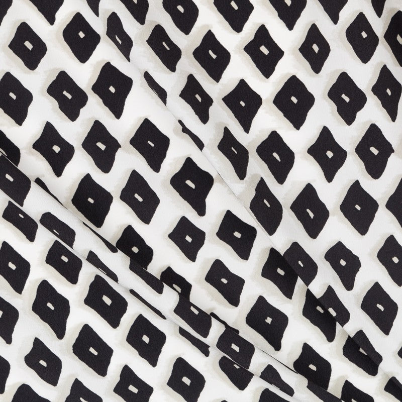 Viscosa Rombos Negro - Ribes y Casals