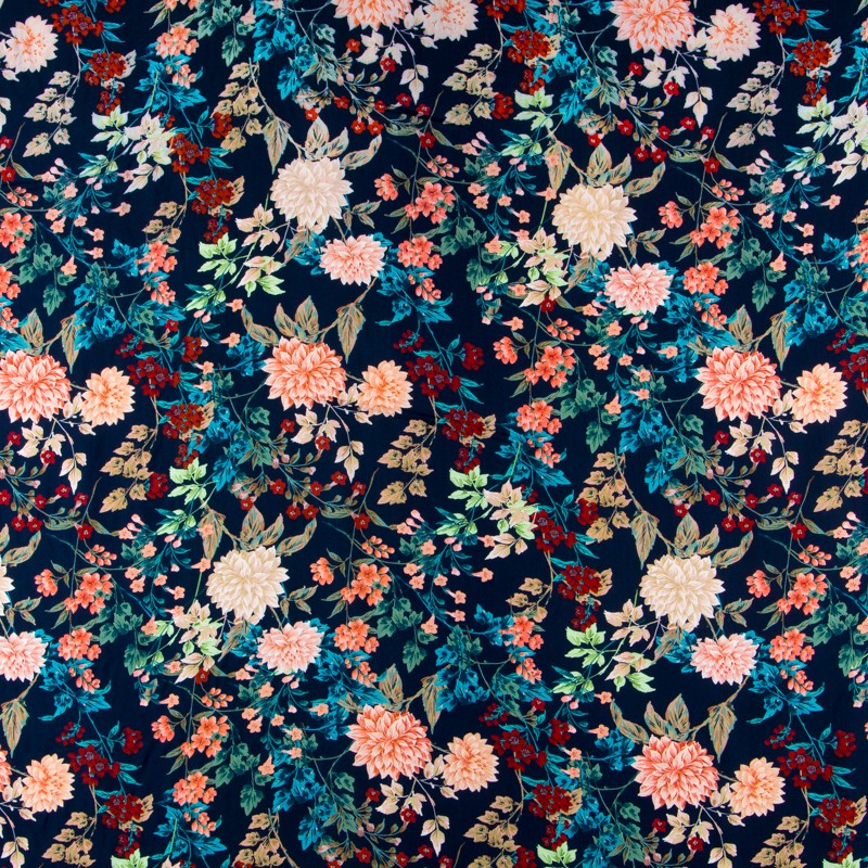 Viscosa Salvaje Navy - Ribes y Casals