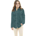 Viscosa Topitos Verde Bosque - Ribes y Casals