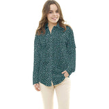 Viscosa Topitos Verde Bosque - Ribes y Casals