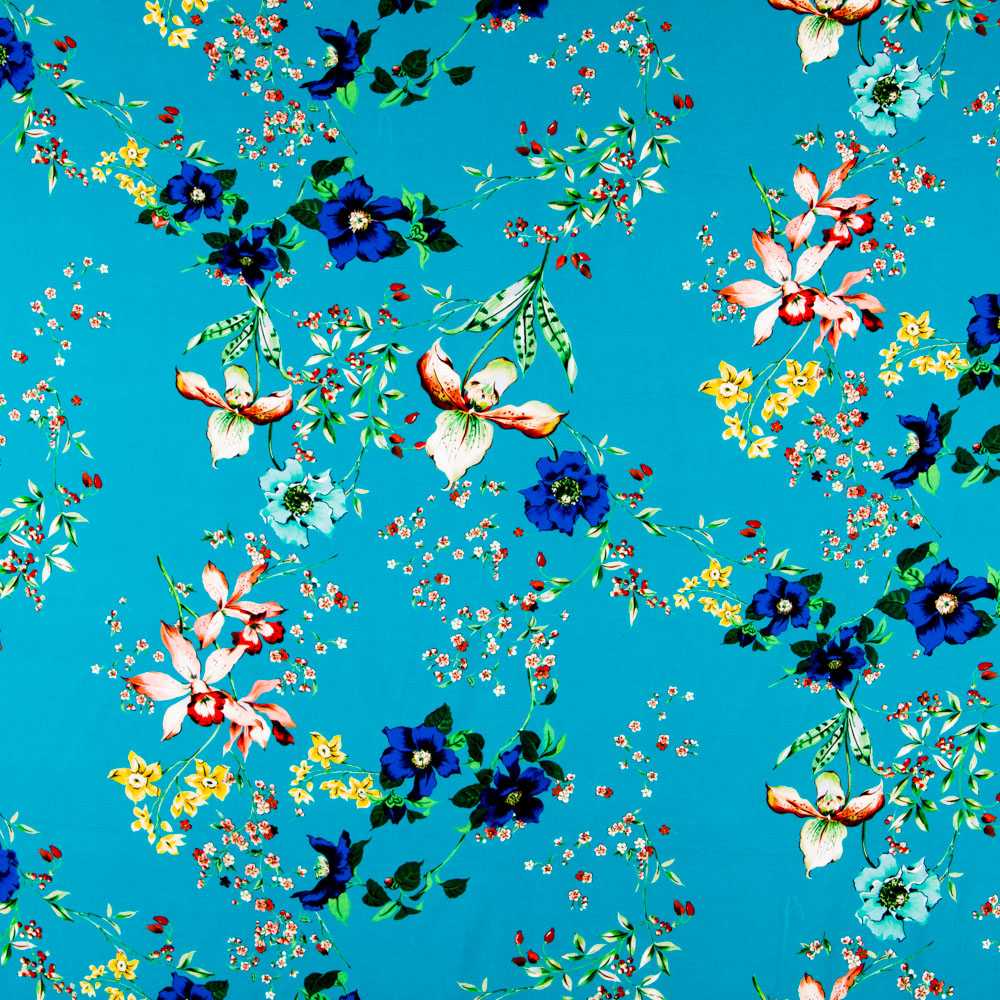 Viscosa Tropical Turquesa - Ribes y Casals