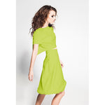 Tela Viscosa Verde Manzana - Ribes y Casals