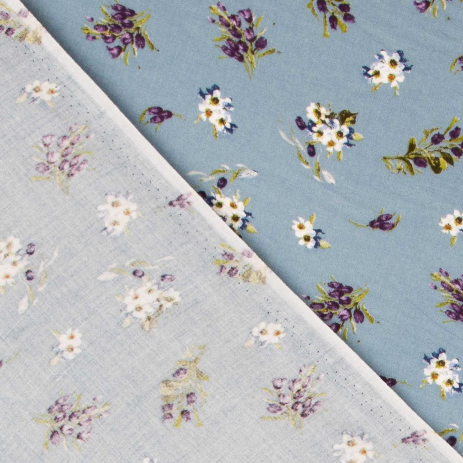 Viscosa Winter Vintage Azul - Ribes y Casals