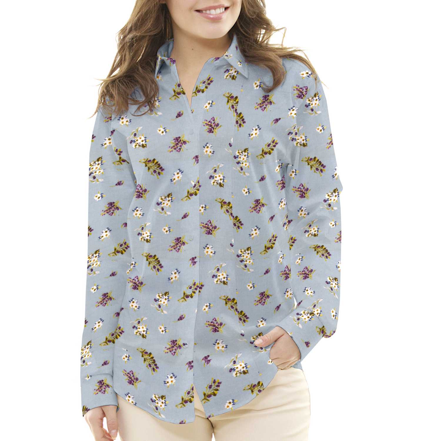 Viscosa Winter Vintage Azul - Ribes y Casals