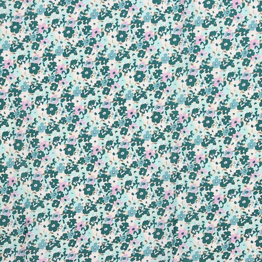 Viscosa Flores Menta - Ribes y Casals