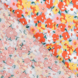 Viscosa Floral Coral - Ribes y Casals