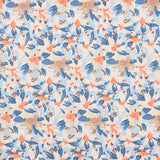 Viscosa Flor Maxi Azul Denim - Ribes y Casals